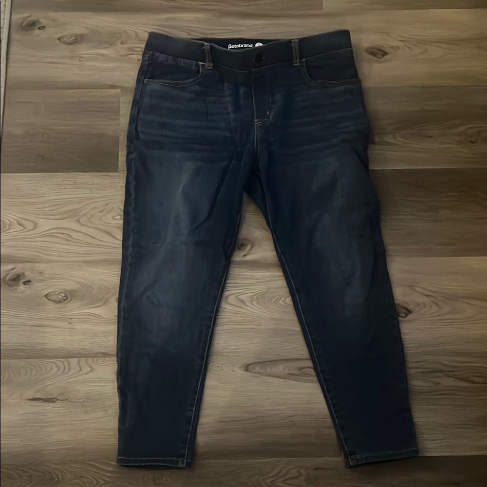Betabrand Blue Skinny Jeans Classic Style